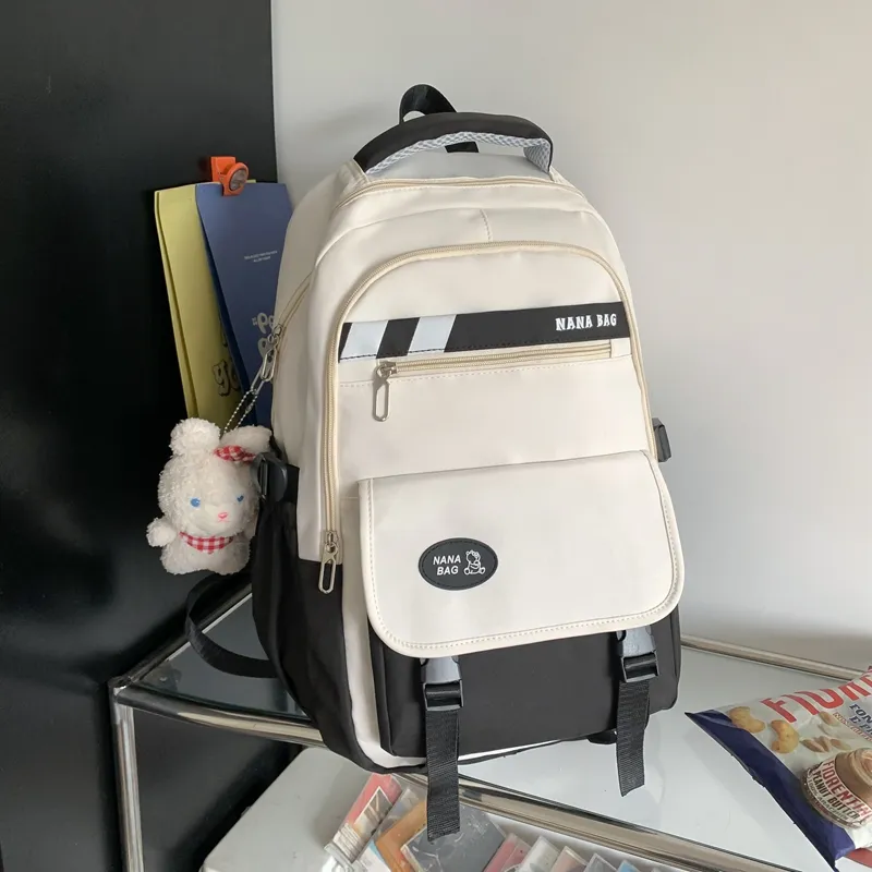 Yalu Nylon Backpack Unisex Multicolor-1
