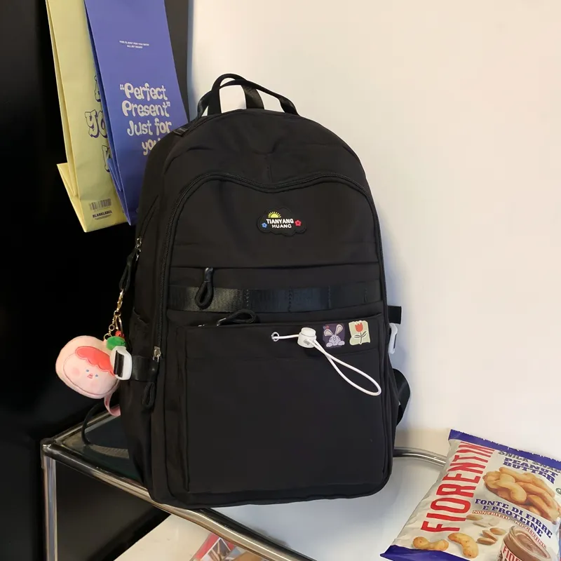 Yalu Nylon Backpack Women's Multicolor-17
