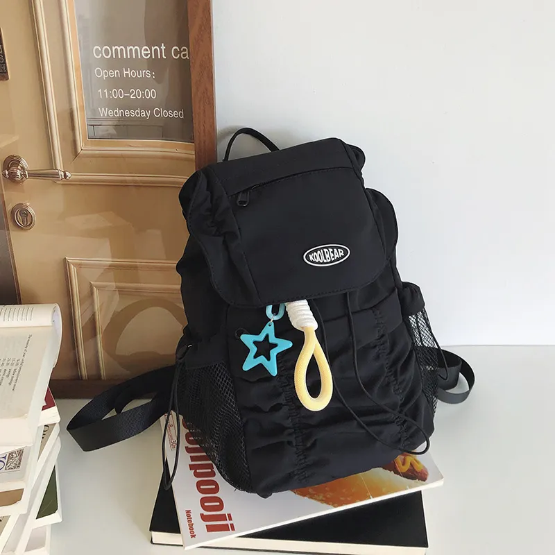 Yalu Nylon Backpack Women's Multicolor-5