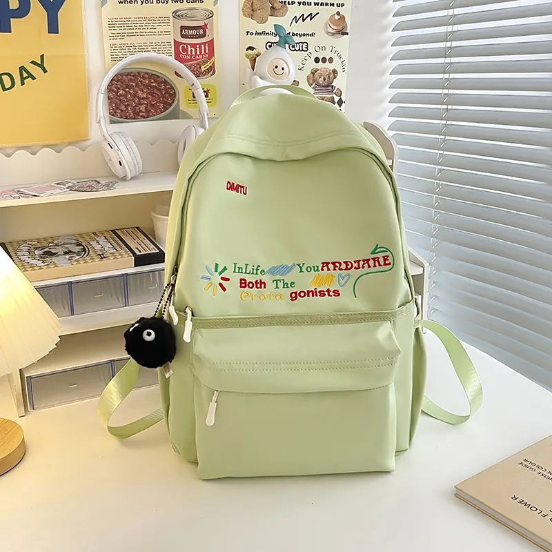 Yalu Nylon Backpack Regular Unisex Multicolor-1