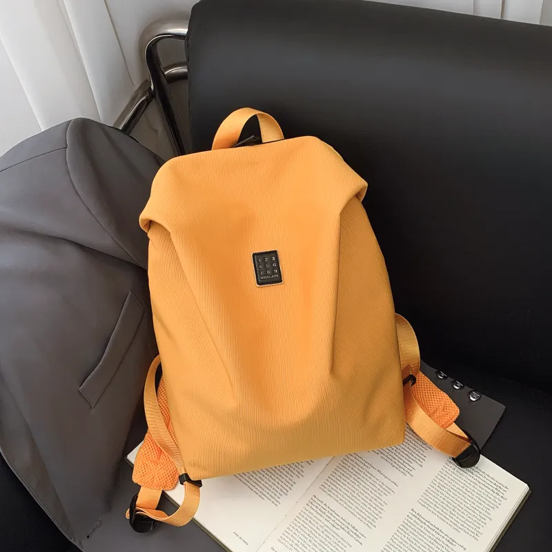Yalu Canvas Backpack Unisex Multicolor-5