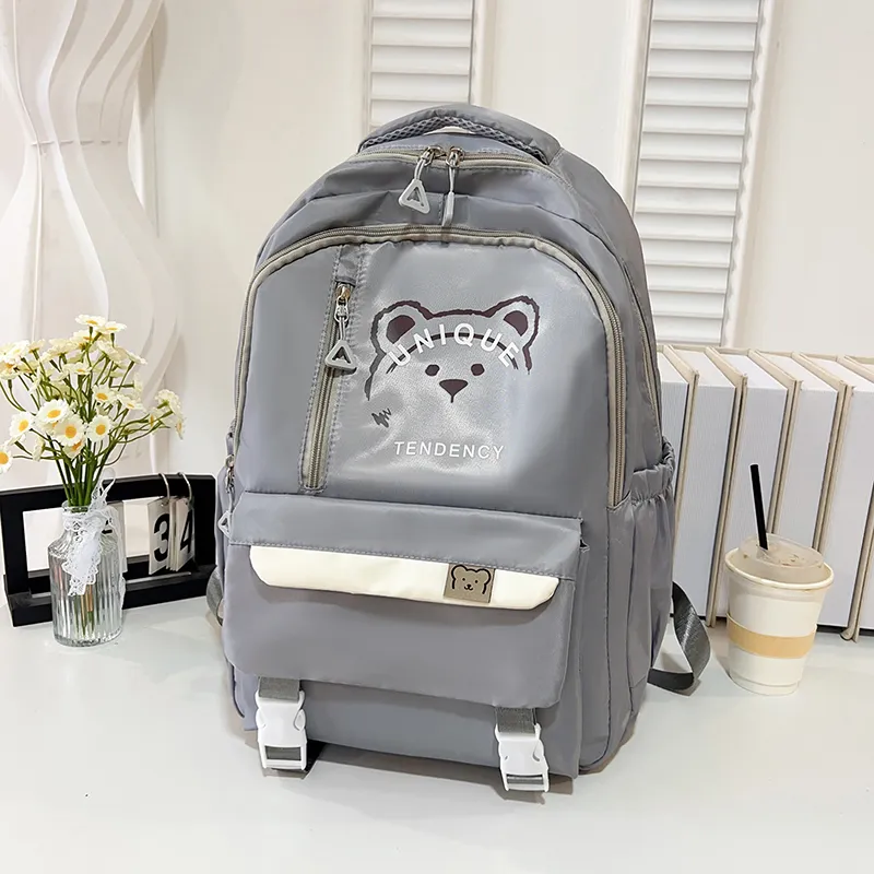Yalu Nylon Backpack Unisex Multicolor-2