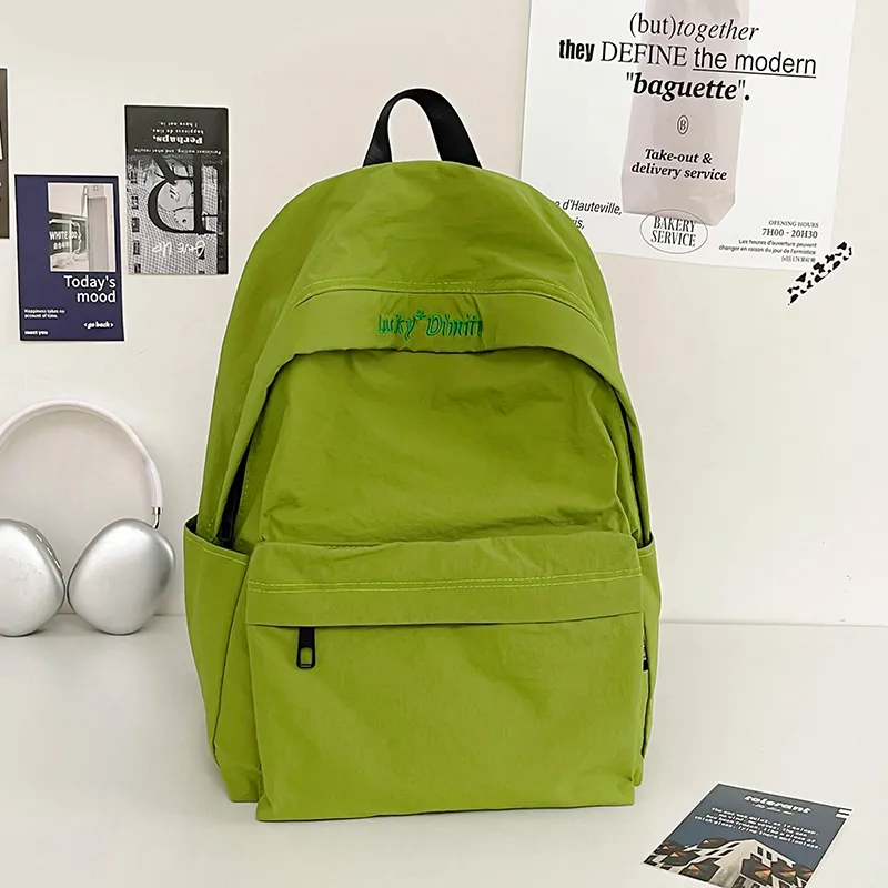 Yalu Nylon Backpack Unisex Multicolor-4