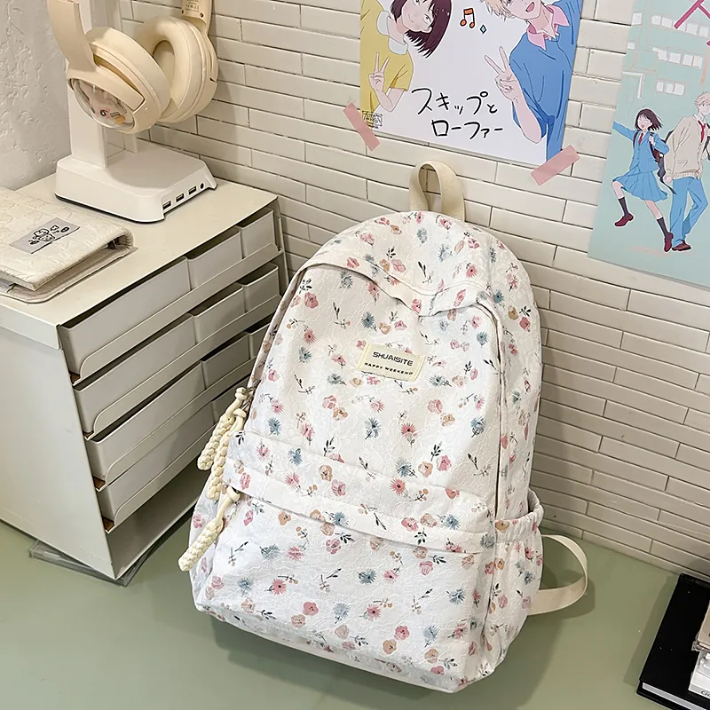 Yalu Nylon Backpack Women's Multicolor-5