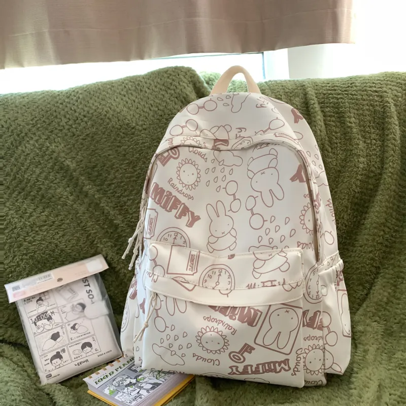 Yalu Nylon Backpack Unisex Multicolor-2