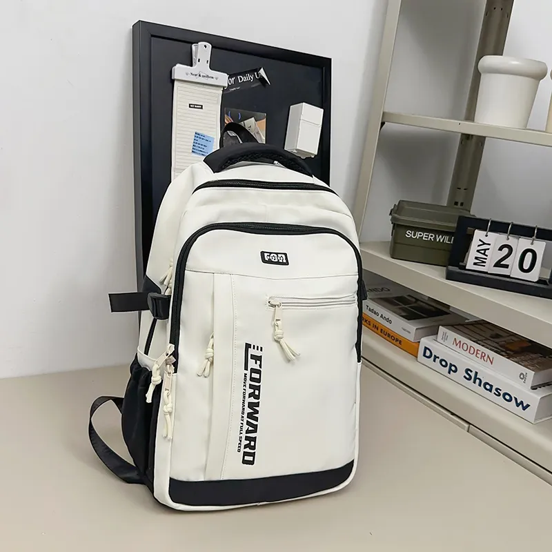 Yalu Nylon Backpack Unisex Multicolor-11