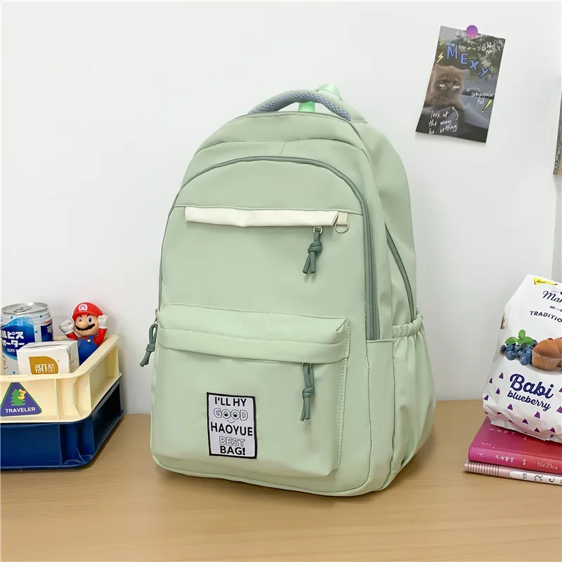 Yalu Nylon Backpack Unisex Multicolor-4
