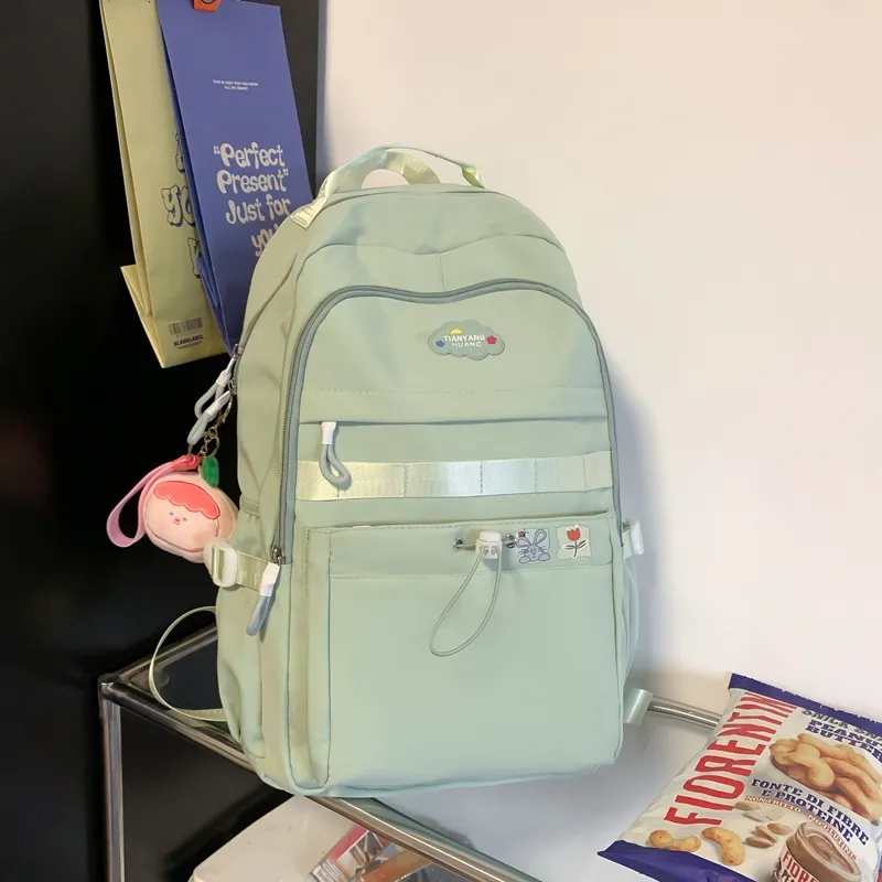 Yalu Nylon Backpack Women's Multicolor-4