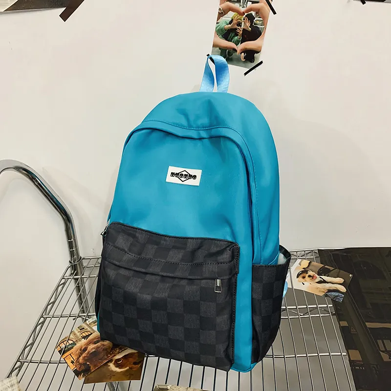 Yalu Nylon Backpack Unisex Multicolor-8