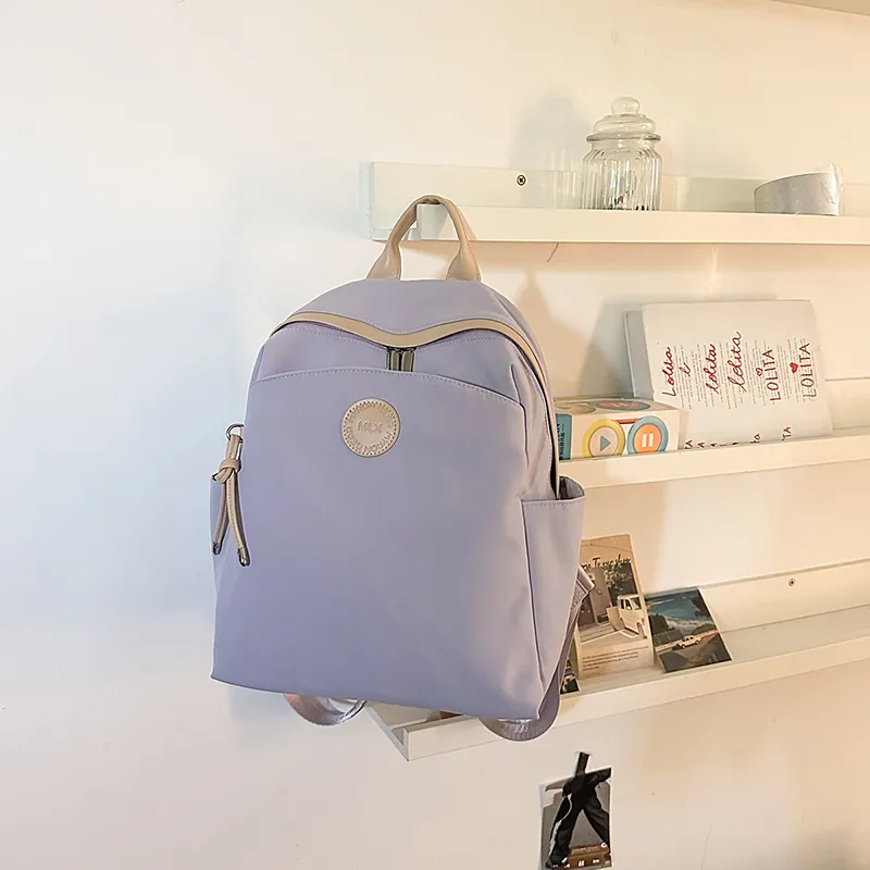 Yalu Nylon Backpack Unisex Multicolor-7