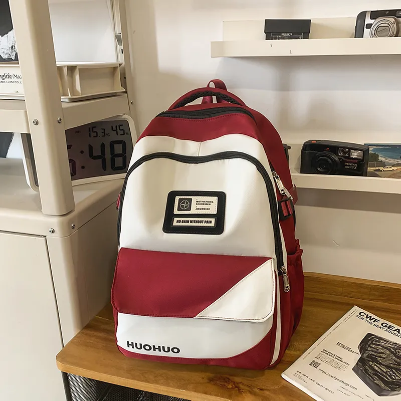 Yalu Nylon Backpack Unisex Multicolor-2