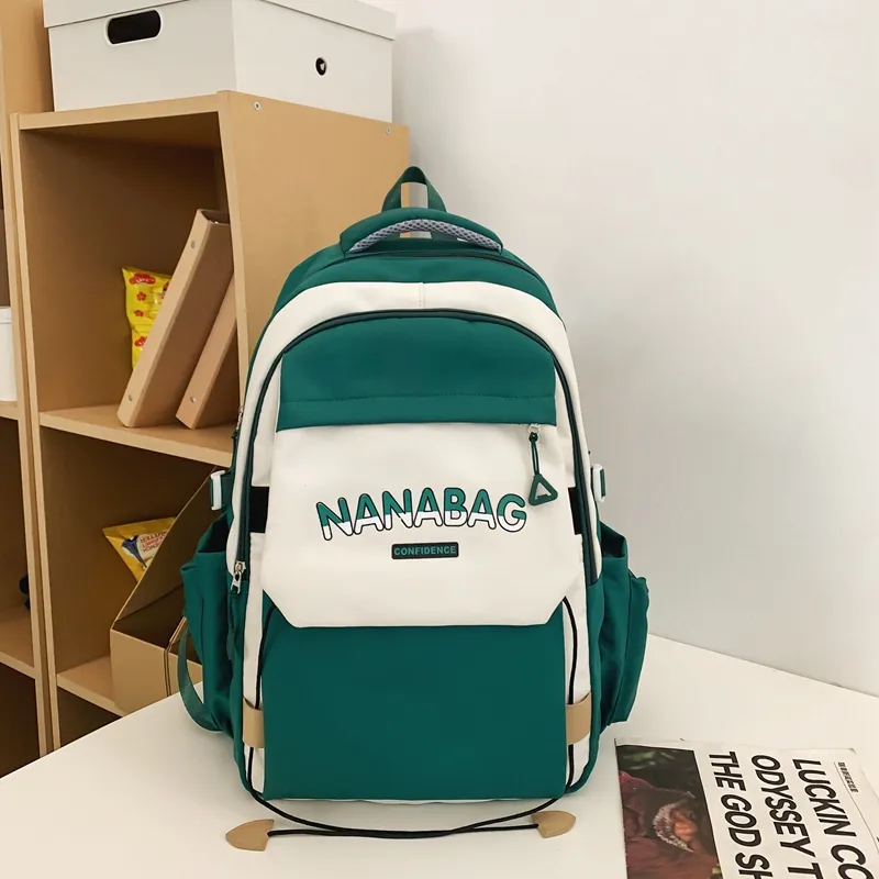 Yalu Nylon Backpack Unisex Multicolor-10