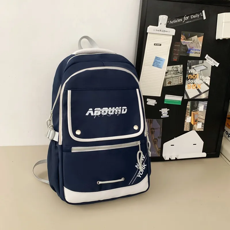Yalu Nylon Backpack Regular Unisex Multicolor-7