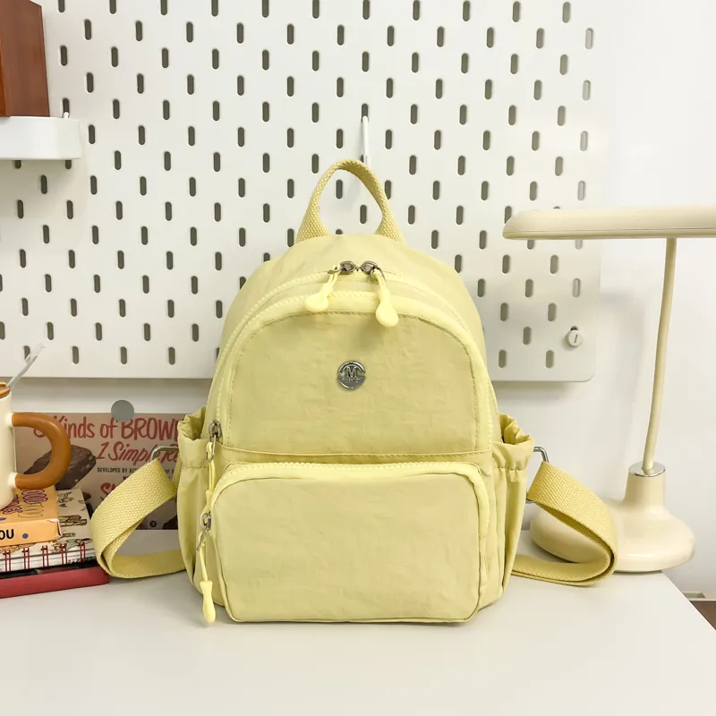 Yalu Nylon Backpack Regular Unisex Multicolor-1