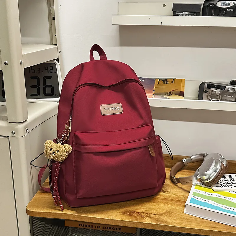 Yalu Nylon Backpack Unisex Multicolor-10