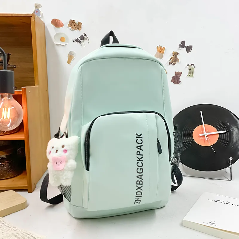 Yalu Canvas Backpack Unisex Multicolor-8