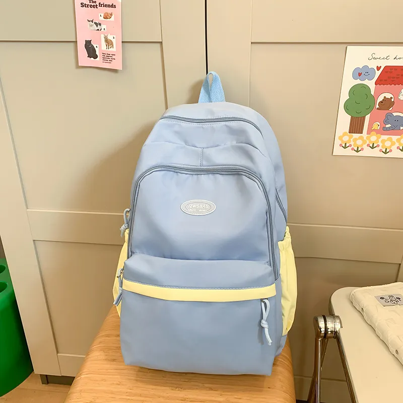 Yalu Nylon Backpack Unisex Multicolor-11