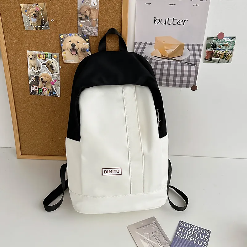 Yalu Nylon Backpack Unisex Multicolor-9