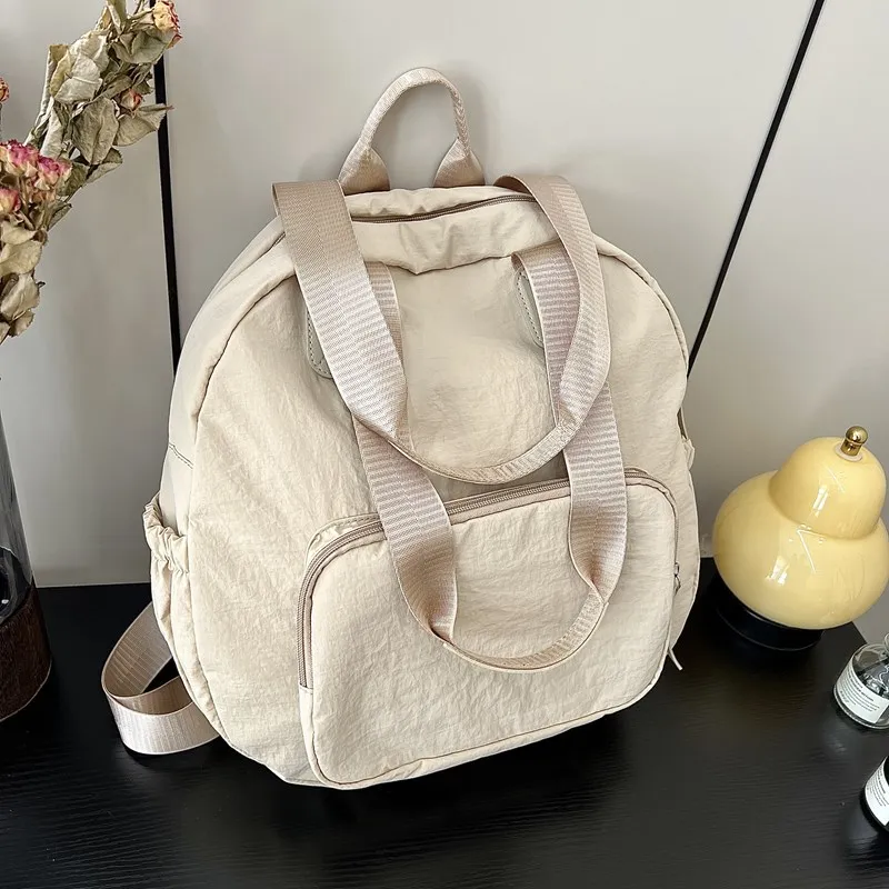 Yalu Nylon Backpack Regular Unisex Multicolor-4