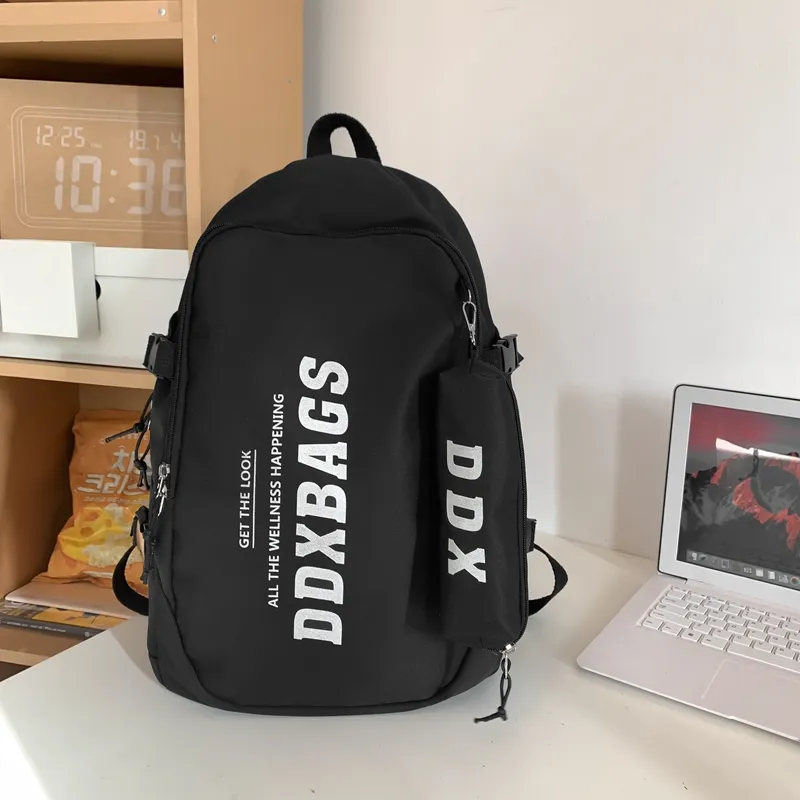 Yalu Nylon Backpack Unisex Multicolor-2