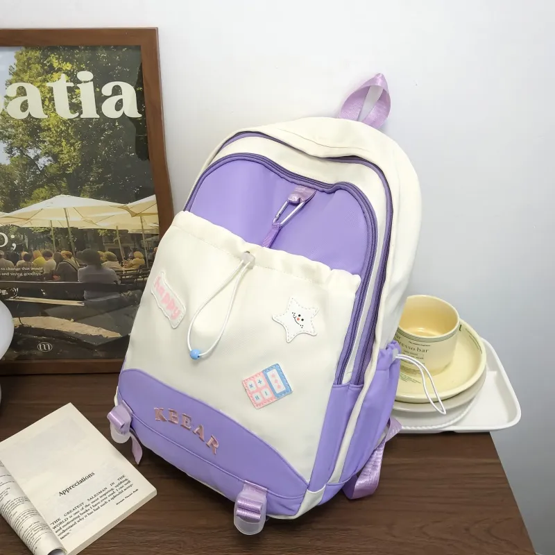 Yalu Nylon Backpack Women's Multicolor-11