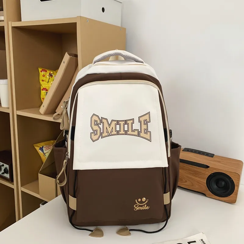 Yalu Nylon Backpack Unisex Multicolor-7