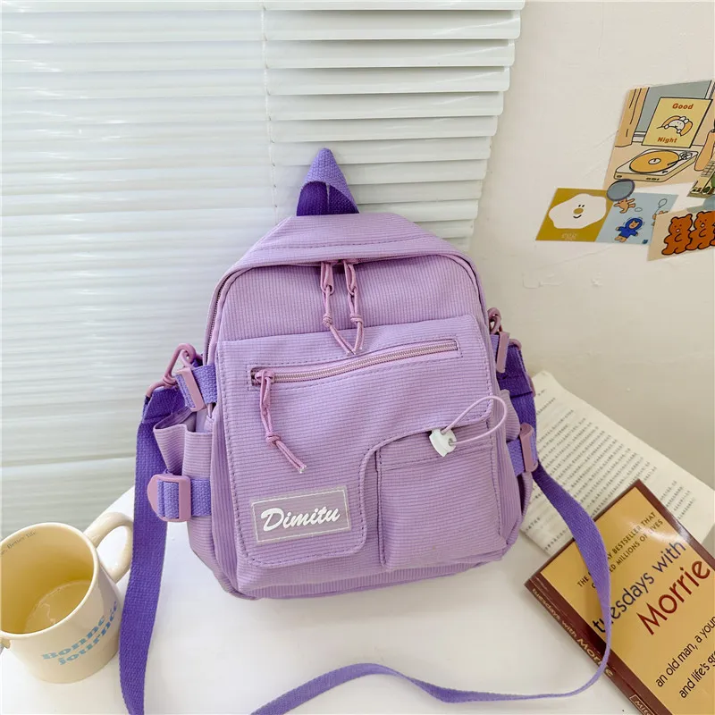 Yalu Nylon Backpack Women's Multicolor-11