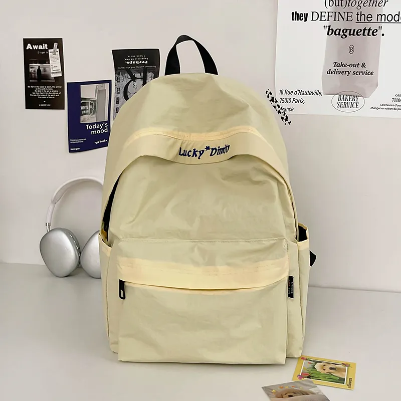 Yalu Nylon Backpack Unisex Multicolor-11