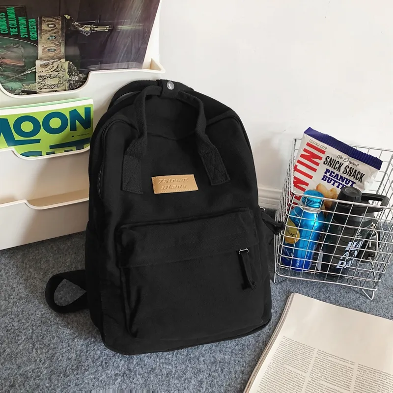 Yalu Canvas Backpack Regular Unisex Multicolor-1