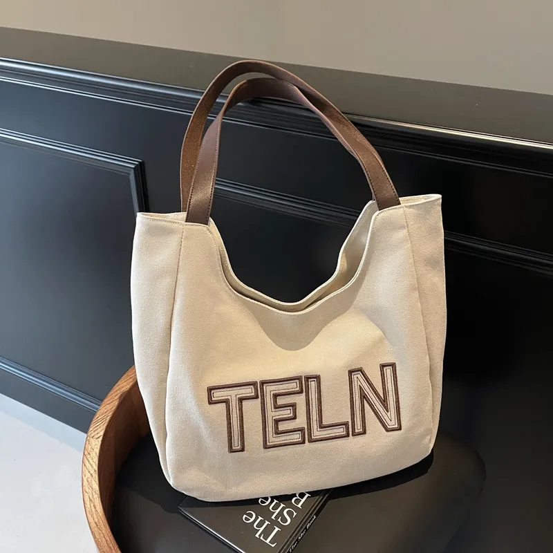 Yalu Canvas Bag, Tote Bag, Shoulder Bag Unisex Multicolor-2