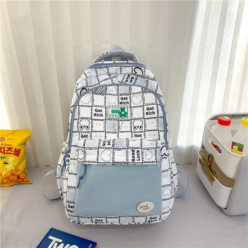 Yalu Nylon Backpack Women's Multicolor-4