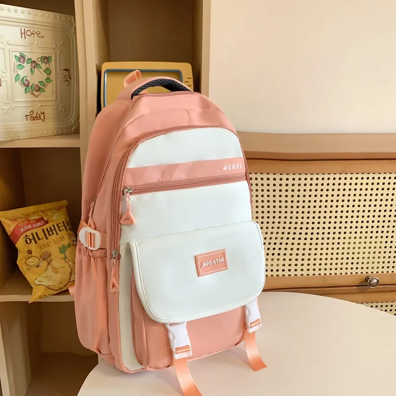 Yalu Nylon Backpack Unisex Multicolor-1