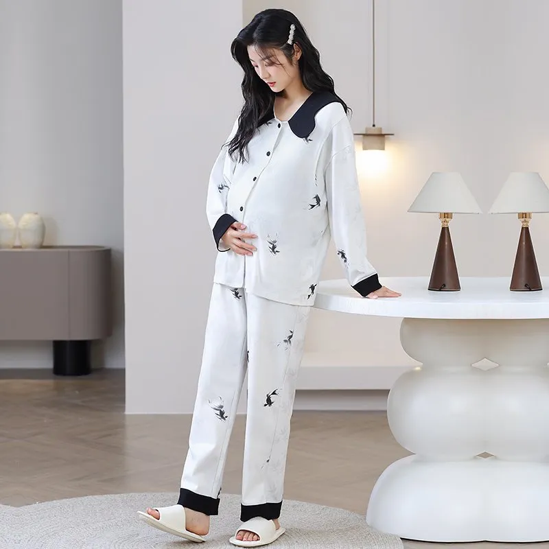 Herbal Primer Pajama Set Women's Combo Set-6