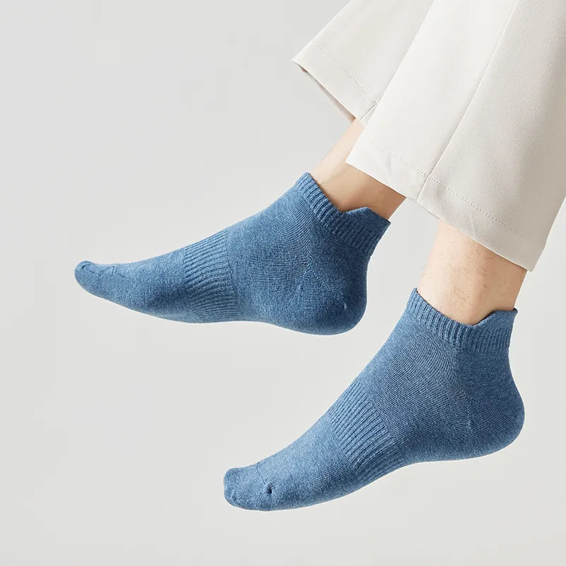 Herbal Primer No Show Socks Men's Combo Set-4