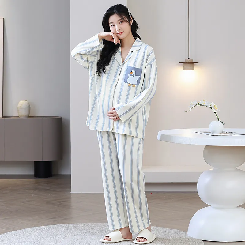Herbal Primer Pajama Set Women's Combo Set-18