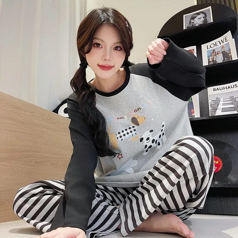 Herbal Primer Pajama Set Women's Combo Set-29