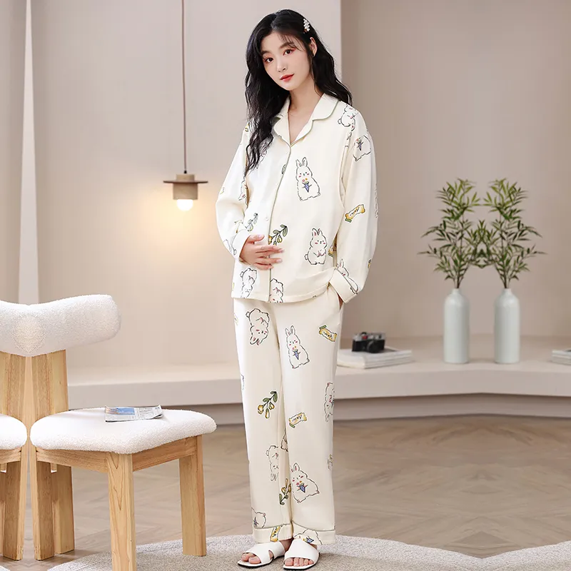 Herbal Primer Pajama Set Women's Combo Set-24