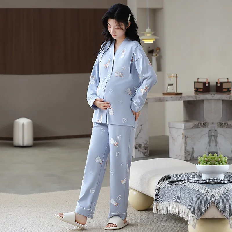 Herbal Primer Pajama Set Women's Combo Set-13