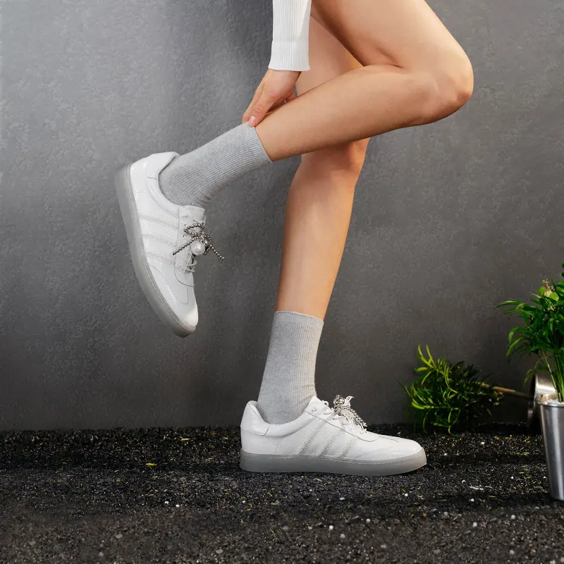 GG-CC Slip-Resistant Low-Top Skateboard Shoes Women's-14