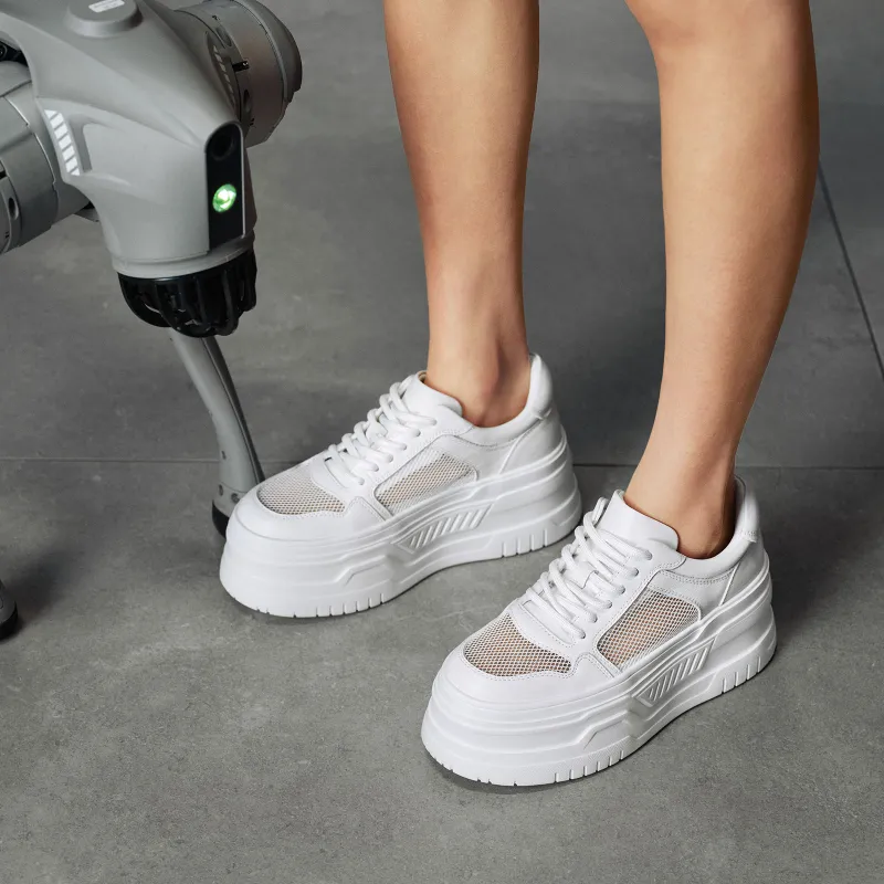 GG CC Low Top Skateboard Shoes Women's White-6