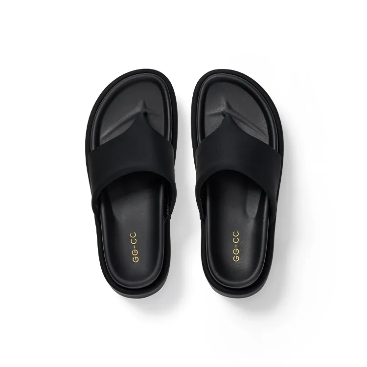 GG CC Abrasion Resistant Slip Resistant Platform Height Increasing Flip Flops Women's-10
