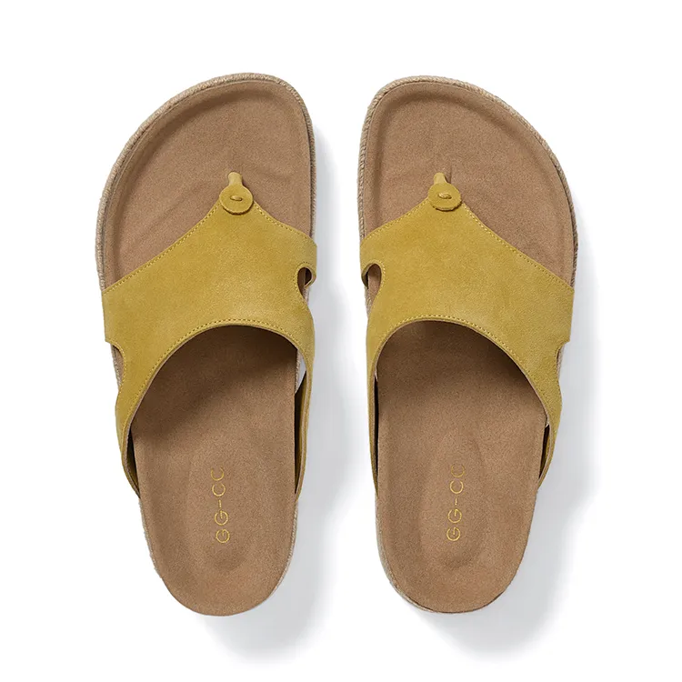 GG CC Abrasion Resistant Slip Resistant Platform Outerwear Flip Flops Women's-9