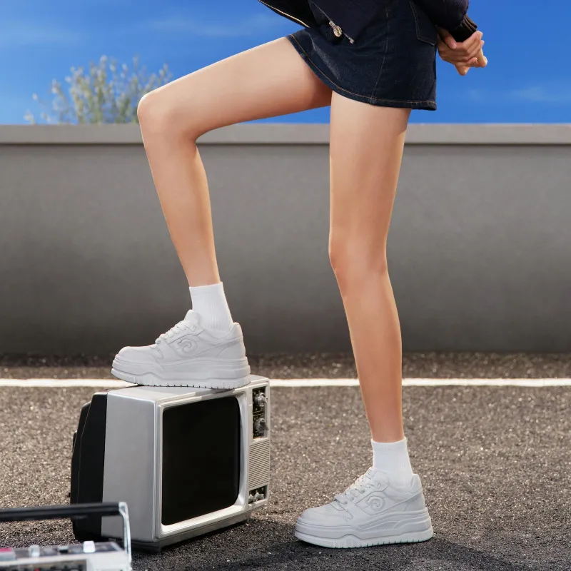 GG-CC Height Increasing Casual Cushioned Abrasion-Resistant Slip-Resistant Low-Top Platform Skateboard Shoes Women's-14