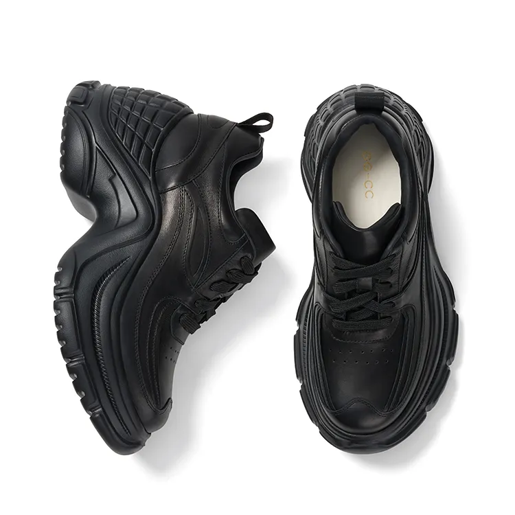GG-CC Cushioning Anti-Slip And Wear-Resistant Low-Top Chunky Sneakers Women's-7