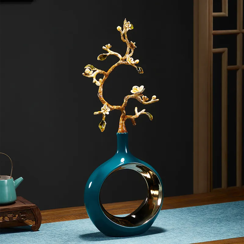 PINCIJIANG Ceramic Creative Accessories Blue HDA M870-1