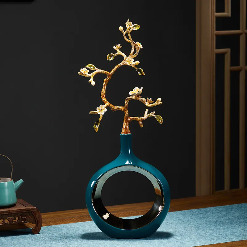 PINCIJIANG Ceramic Creative Accessories Blue HDA M870-2