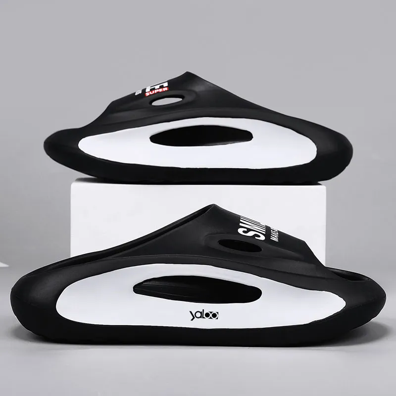 Yalu Preferred EVA Quiet, Slip Resistant, Quick Dry Slide Slippers Men's-2