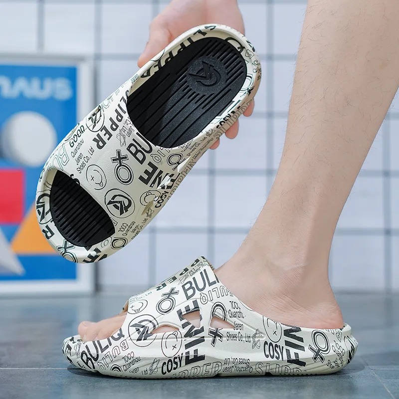 Yalu Preferred Odor Resistant Slide Slippers Men's-6