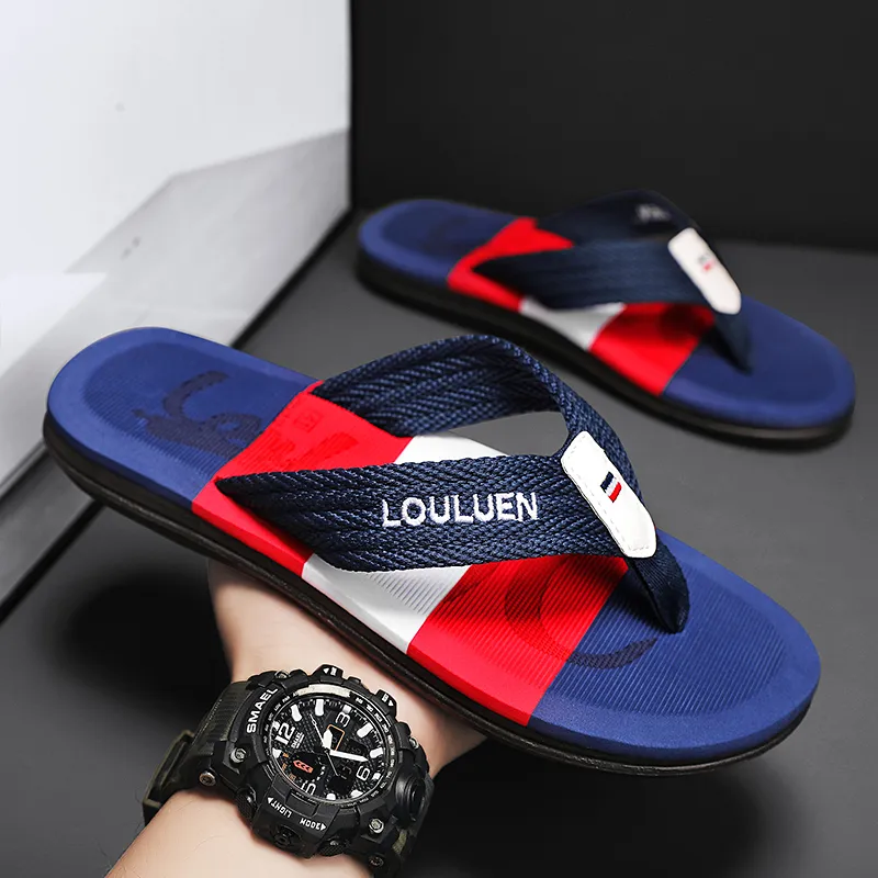 Yalu Preferred Stitching Flip Flops Men's-6