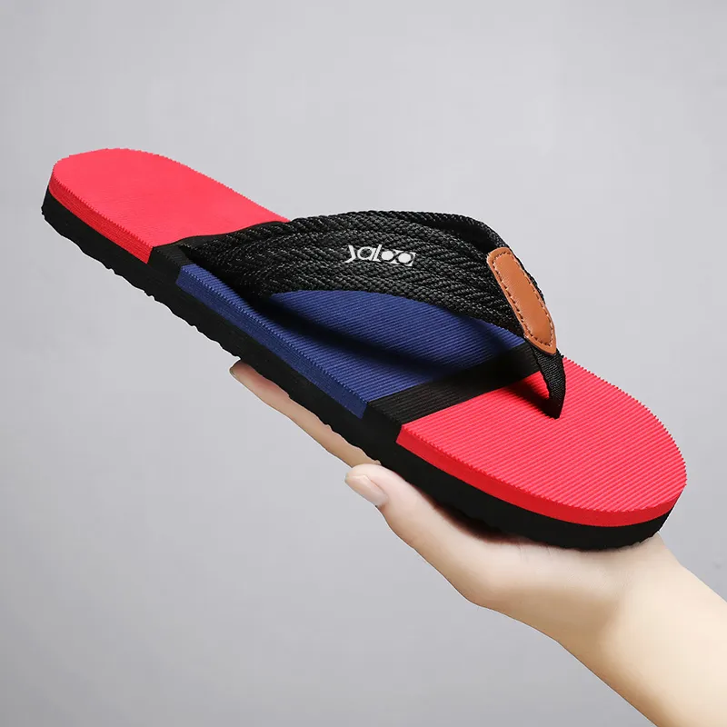 Yalu Preferred Rubber Sole Abrasion Resistant Slip Resistant Flip Flops Men's-2